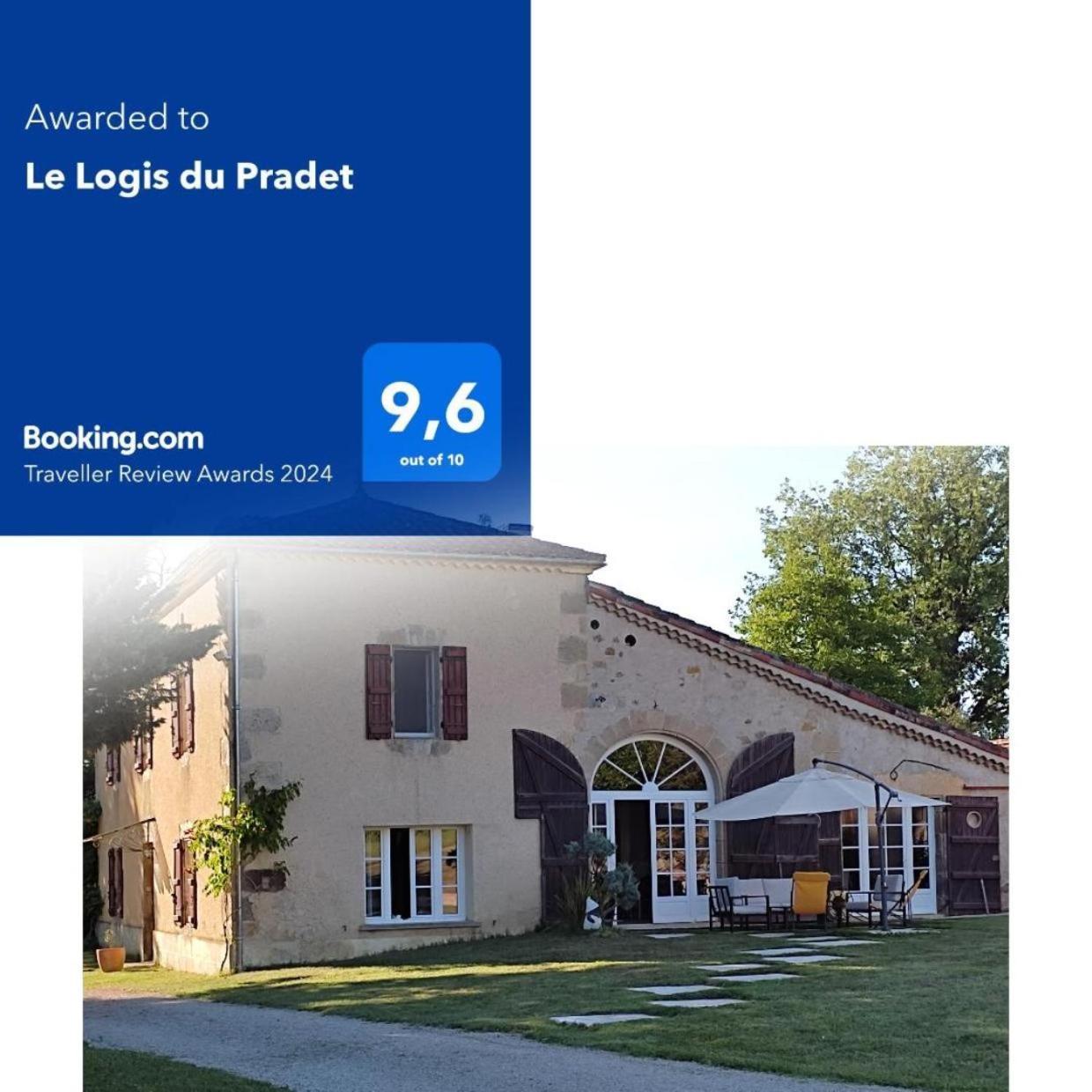 Le Logis Du Pradet Bed and Breakfast Moncrabeau Eksteriør billede